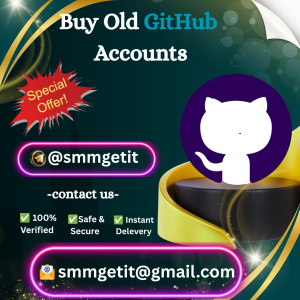 Buy Old GitHub Accounts