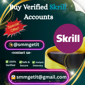 Buy Verified Skrill Accounts