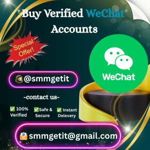 Buy Verified WeChat Accounts